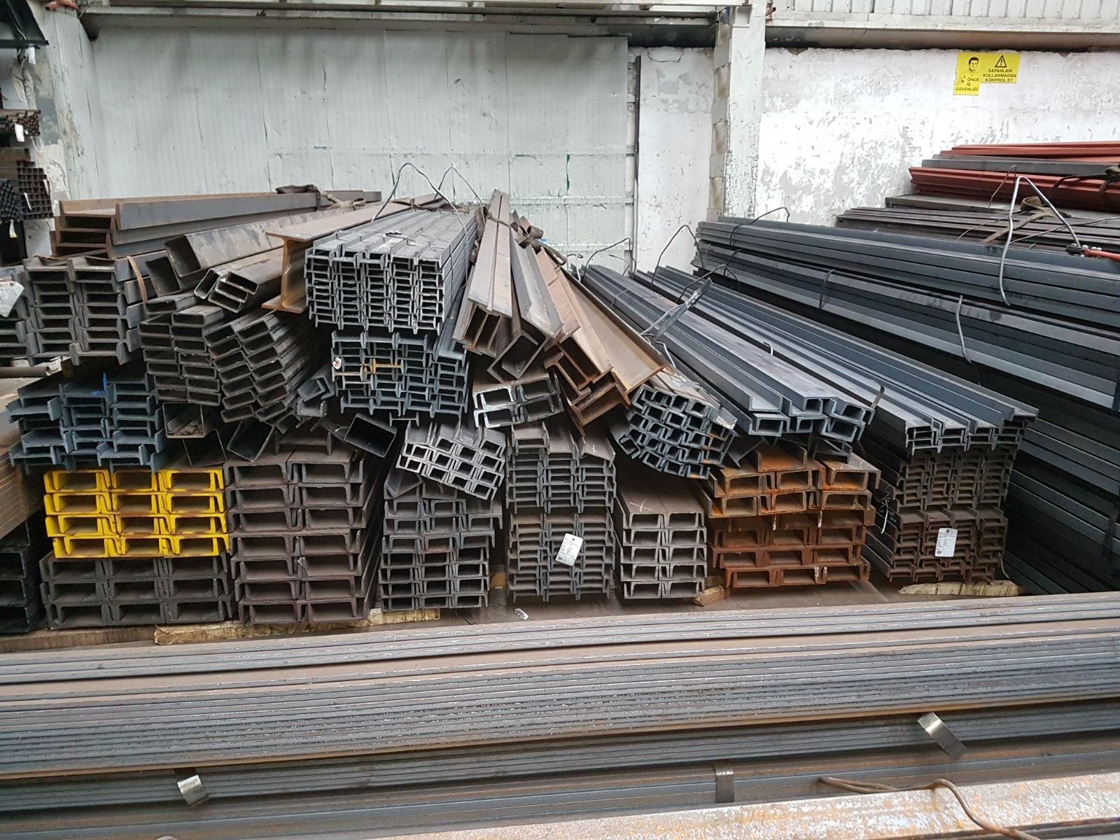 metal çelik boru lama profil